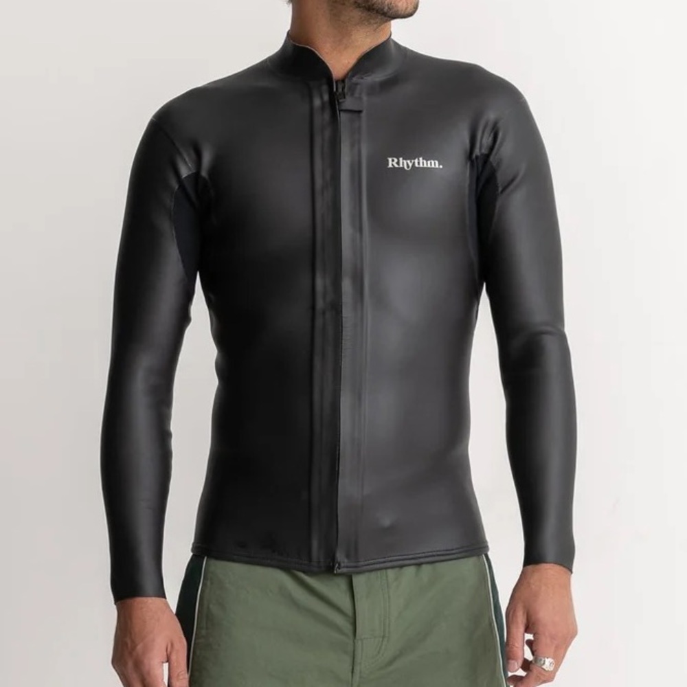 Rhythm Retro Front Zip Wetsuit Jacket Top